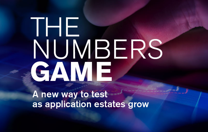 The numbers game - a new way to test as application estates grow